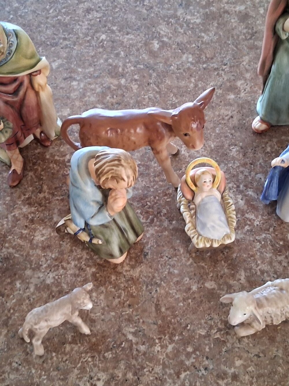 Hummel Goebel 14 Piece Christmas Nativity Set from West Germany